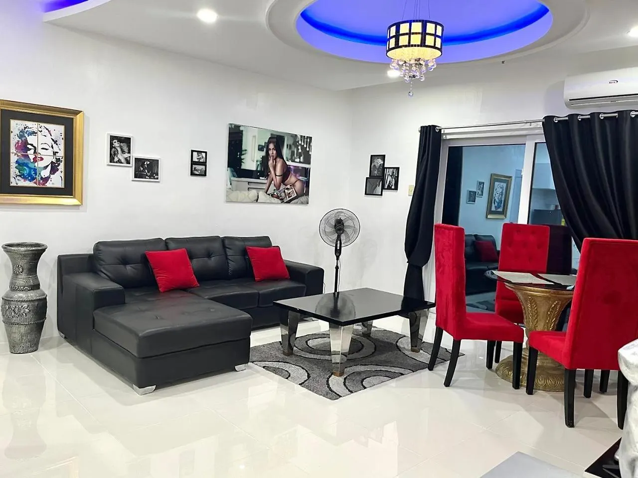 Sheryll Escapes - Kandi Palace Grand 2 Br! Housekeeping, Internet! Angeles